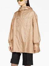 GG-PRINT HOODED JACKET