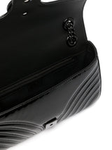 SMALL GG MARMONT PATENT-LEATHER SHOULDER BAG