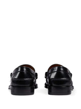 INTERLOCKING G LEATHER LOAFERS