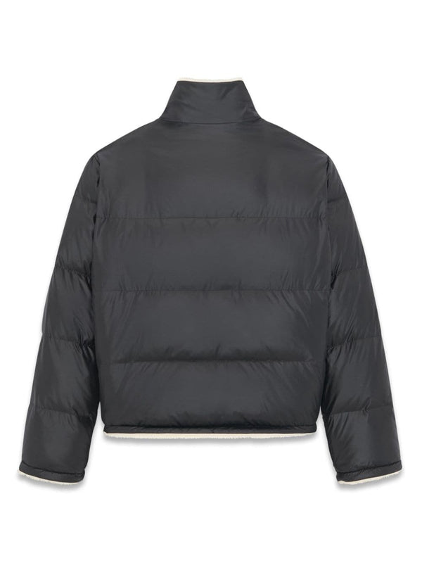 PUFF DOWN SHEARLING-LINED JACKET