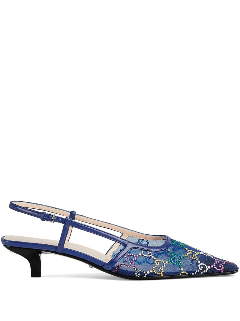 Gucci crystal best sale pumps