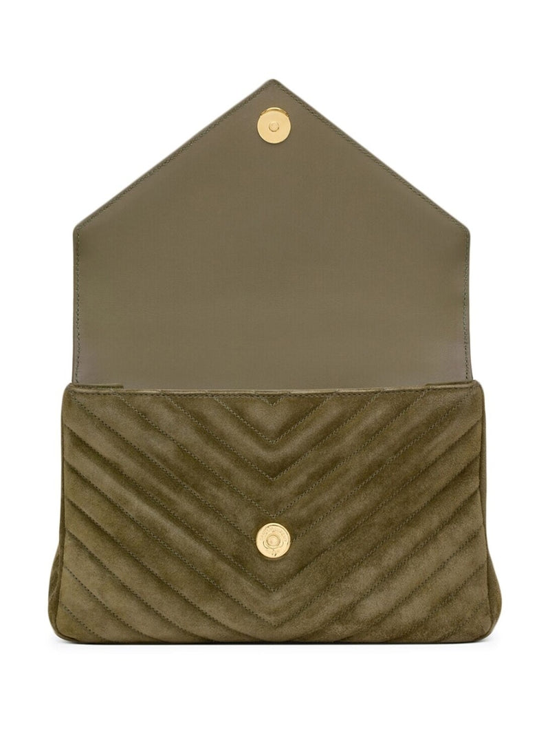 COLLEGE QUILTED SHOULDER BAG