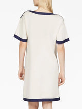 LOGO-PATCH SHORT-SLEEVE DRESS