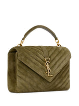 COLLEGE QUILTED SHOULDER BAG
