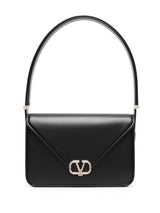 LETTER LEATHER CROSSBODY BAG