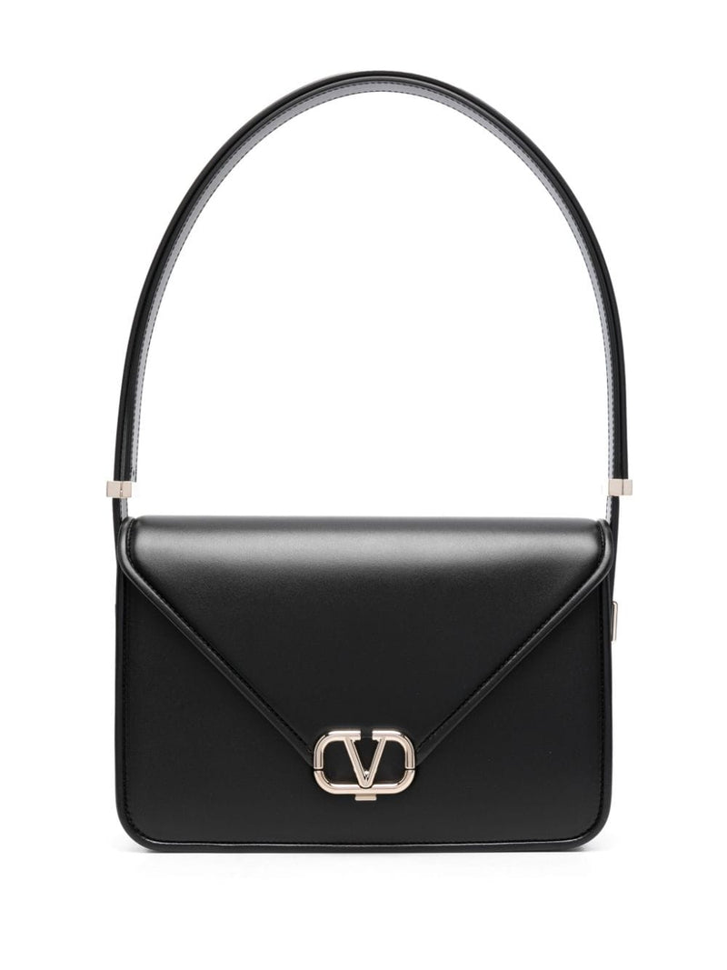 LETTER LEATHER CROSSBODY BAG
