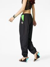 INTERLOCKING G LOGO PANELLED TRACK PANTS