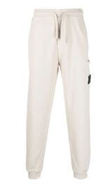 COMPASS PATCH COTTON TRACK PANTS