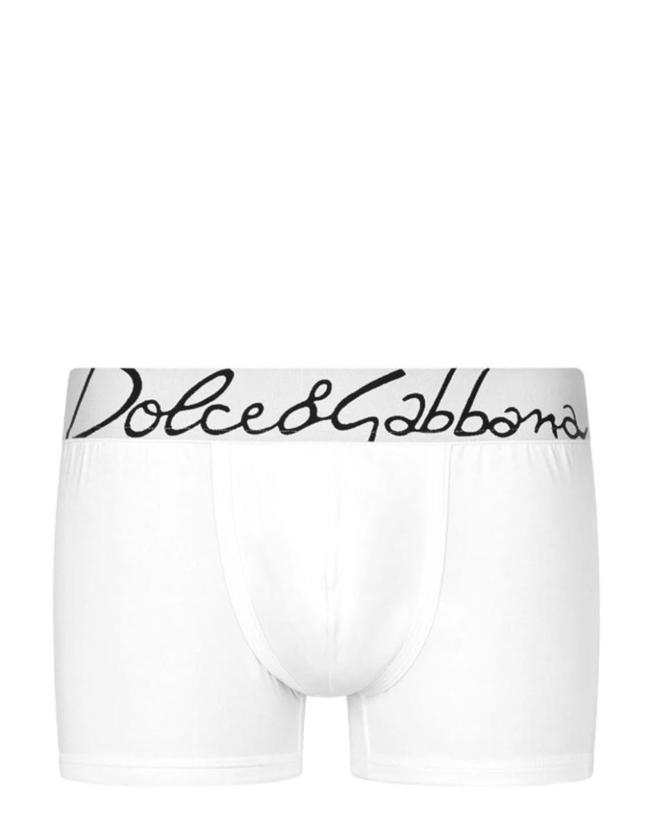 LOGO-WAISTBAND JERSEY BOXERS DOLCE & GABBANA