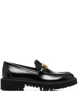 VLOGO SIGNATURE LOGO-PLAQUE LOAFERS