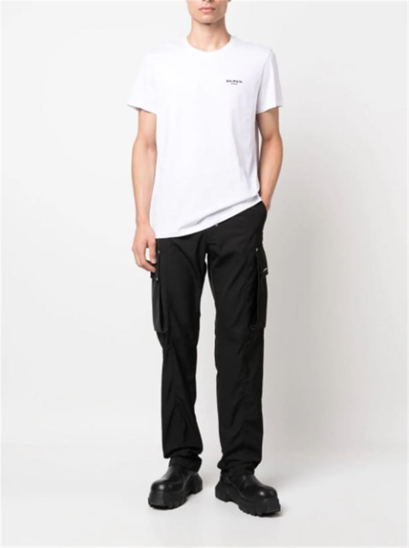 LOGO-PRINT SHORT-SLEEVED COTTON T-SHIRT