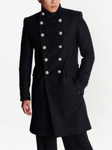 DOUBLE-BREASTED WOOL COATS