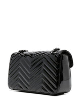 SMALL GG MARMONT PATENT-LEATHER SHOULDER BAG