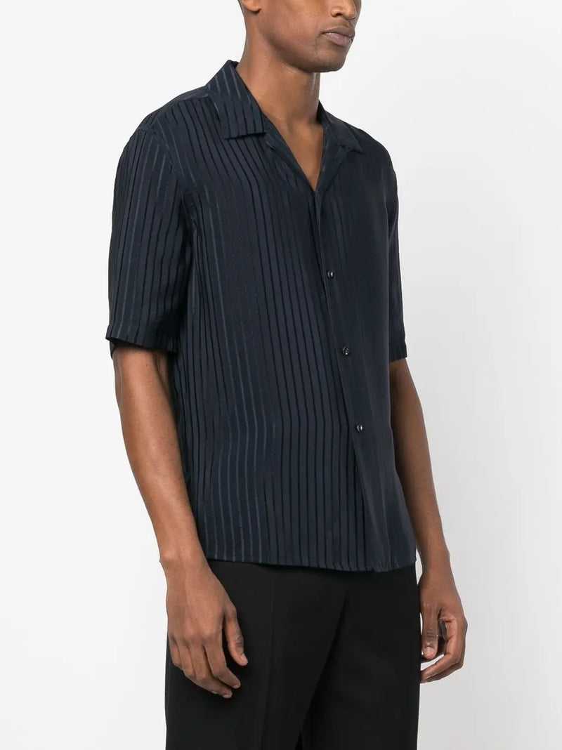 STRIPED SHORT-SLEEVE SHIRT