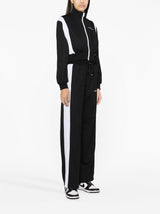 MA LOGO-PRINT CROPPED TRACK JACKET