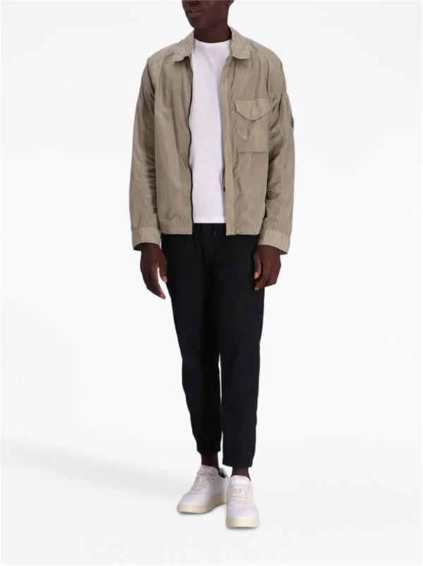 LENS-DETAIL CHEST-POCKET SHIRT