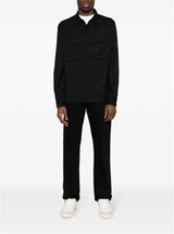 LENS-DETAIL BUTTON-UP SHIRT