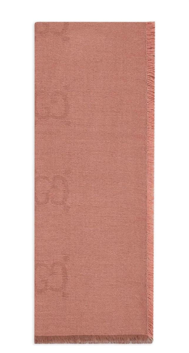 G-MONOGRAM FRAYED SCARF GUCCI