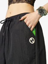 INTERLOCKING G LOGO PANELLED TRACK PANTS