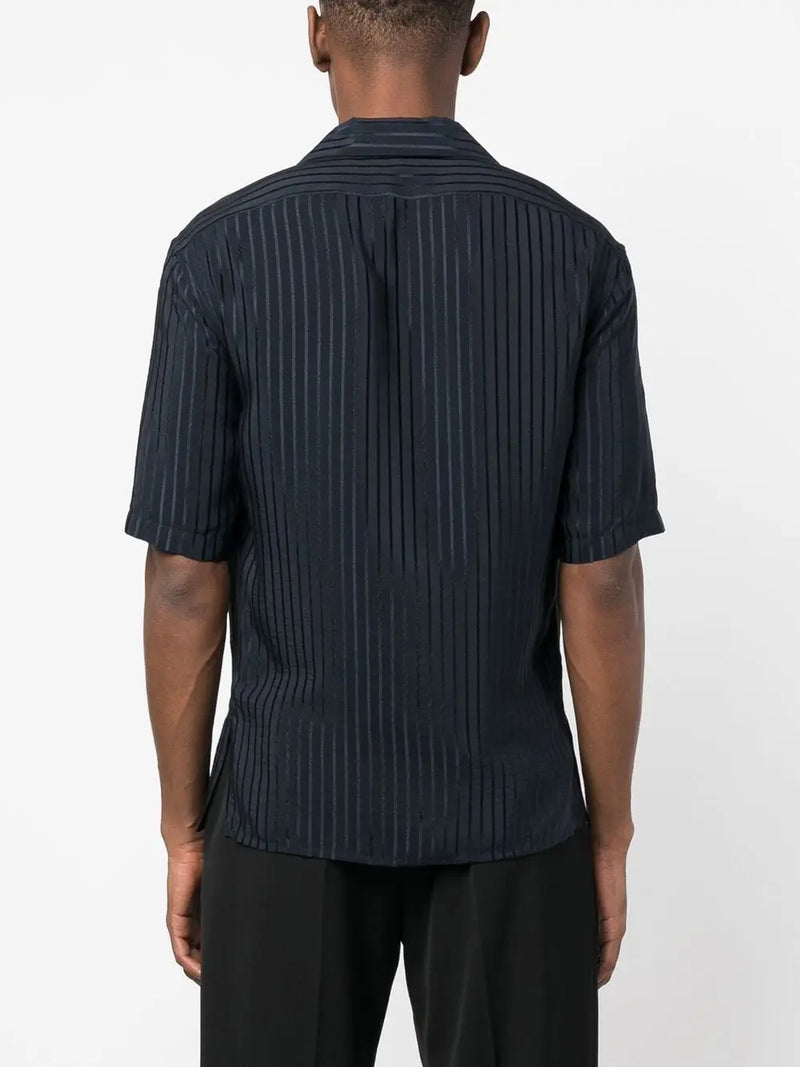 STRIPED SHORT-SLEEVE SHIRT