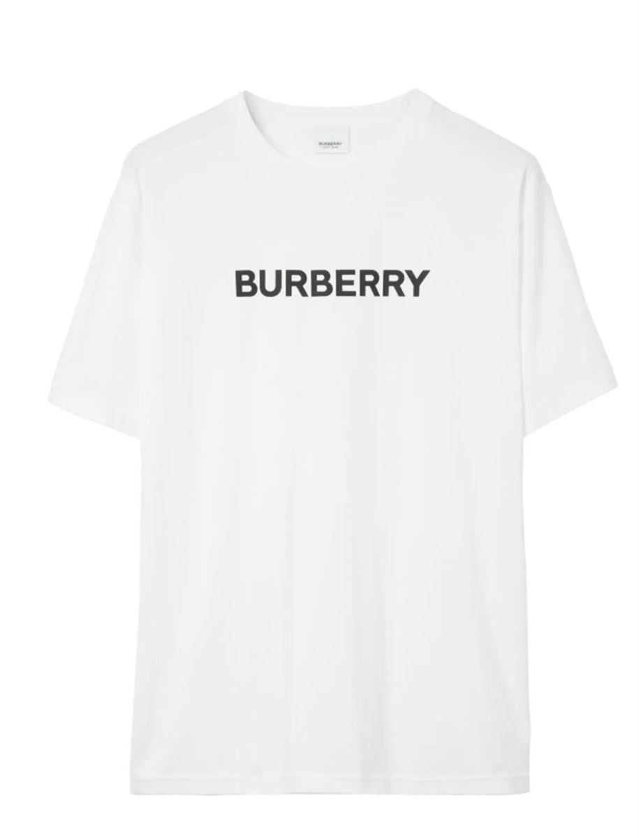 LOGO-PRINT COTTON T-SHIRT BURBERRY