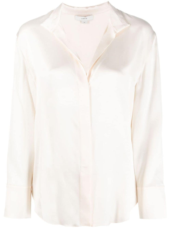 LONG-SLEEVED SILK SHIRT