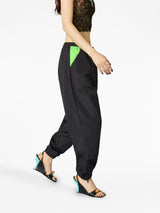 INTERLOCKING G LOGO PANELLED TRACK PANTS