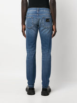 MID-RISE SKINNY JEANS