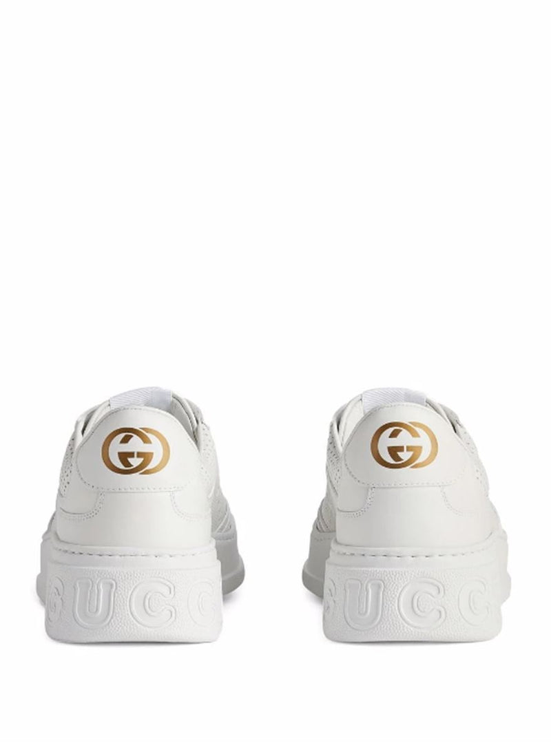 GG EMBOSSED LOW-TOP SNEAKERS