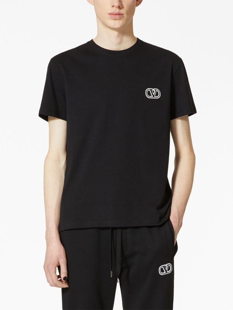 VLOGO SIGNATURE-EMBROIDERED T-SHIRT