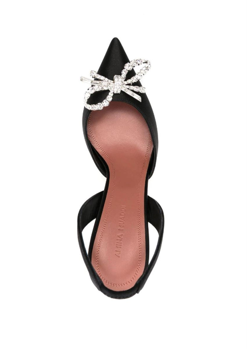 ROSIE 95MM CRYSTAL-EMBELLISHED PUMPS