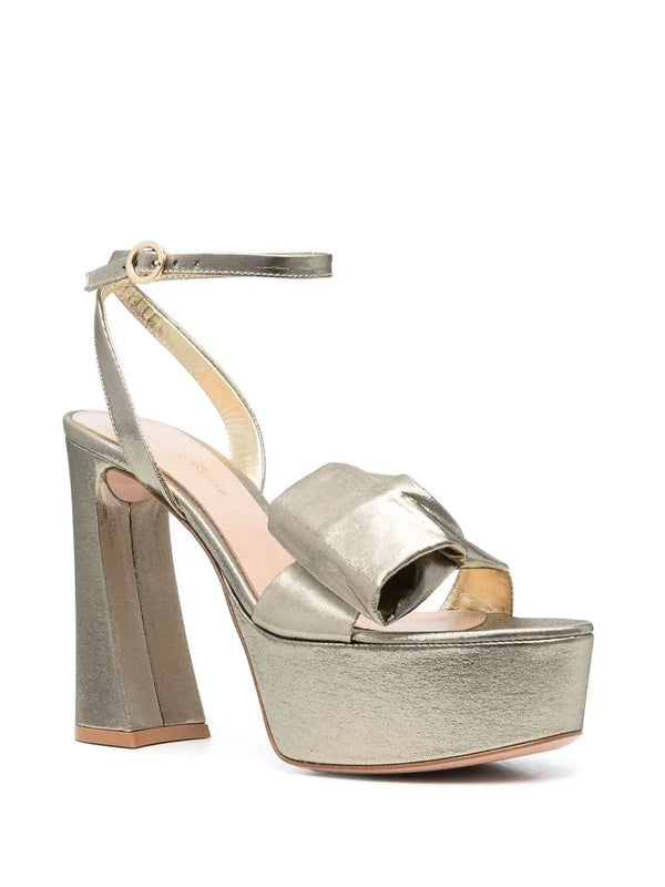BOW-DETAIL 120MM SANDALS