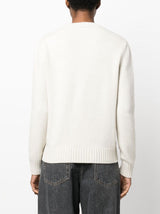 LOGO-EMBROIDERED JUMPER