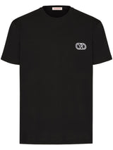 VLOGO SIGNATURE-EMBROIDERED T-SHIRT