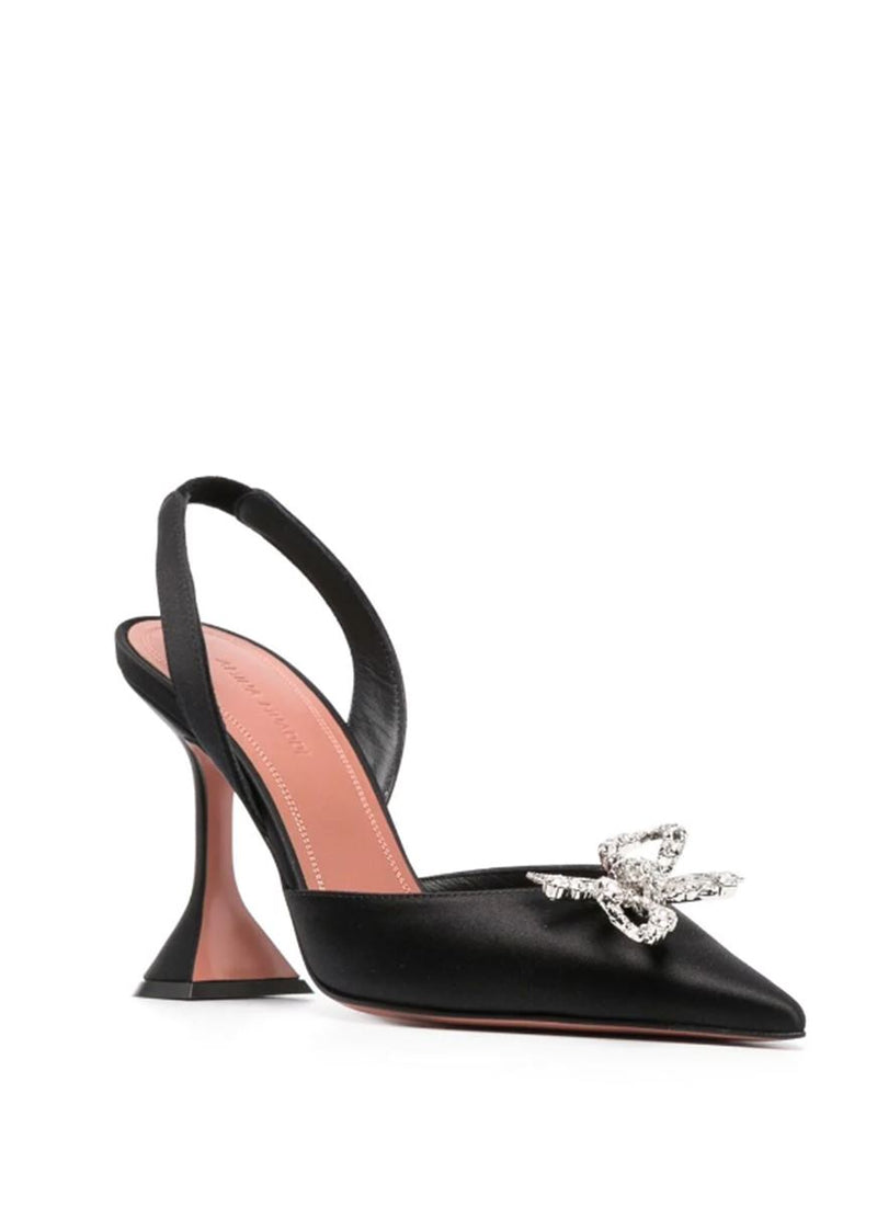 ROSIE 95MM CRYSTAL-EMBELLISHED PUMPS