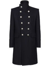 DOUBLE-BREASTED WOOL COATS