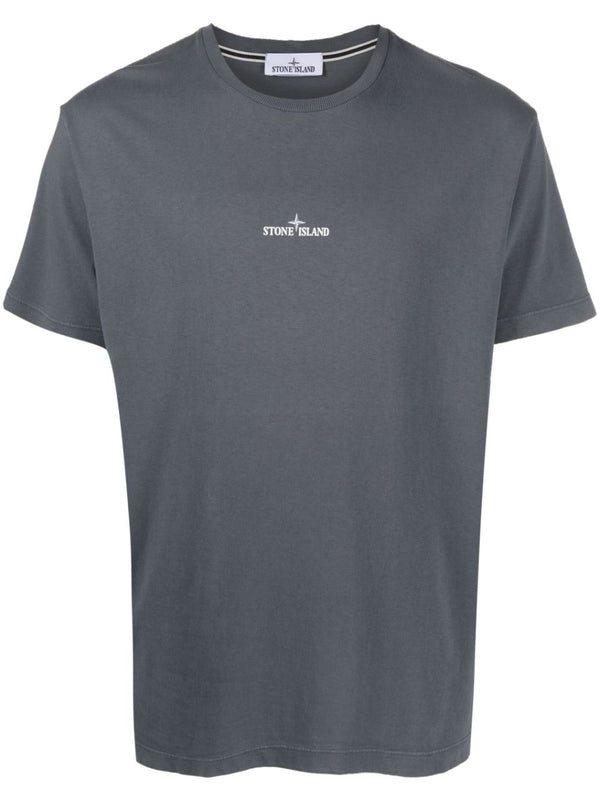 COMPASS LOGO-EMBROIDERED T-SHIRT