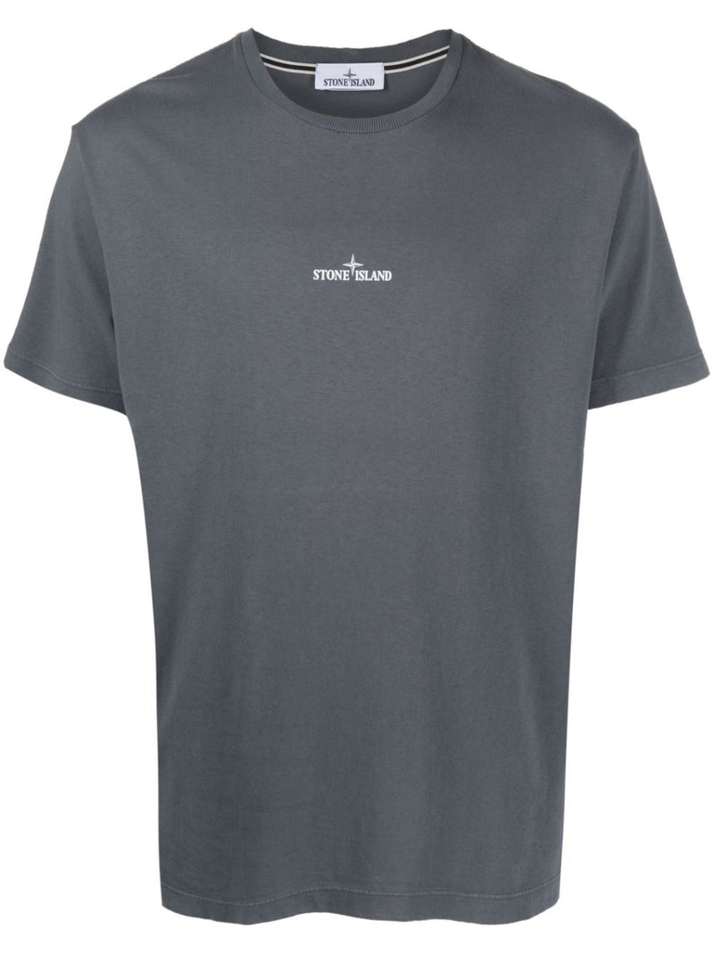 COMPASS LOGO-EMBROIDERED T-SHIRT