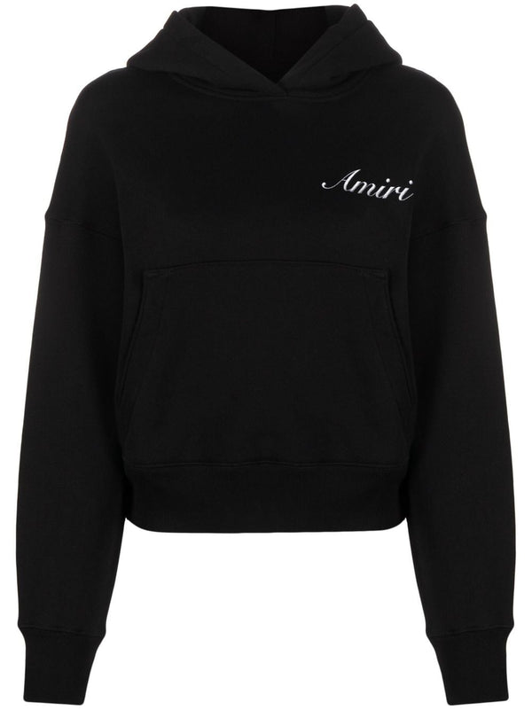 LOGO-EMBROIDERED COTTON HOODIE