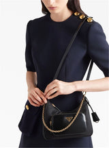 TRIANGLE-LOGO SHOULDER BAG