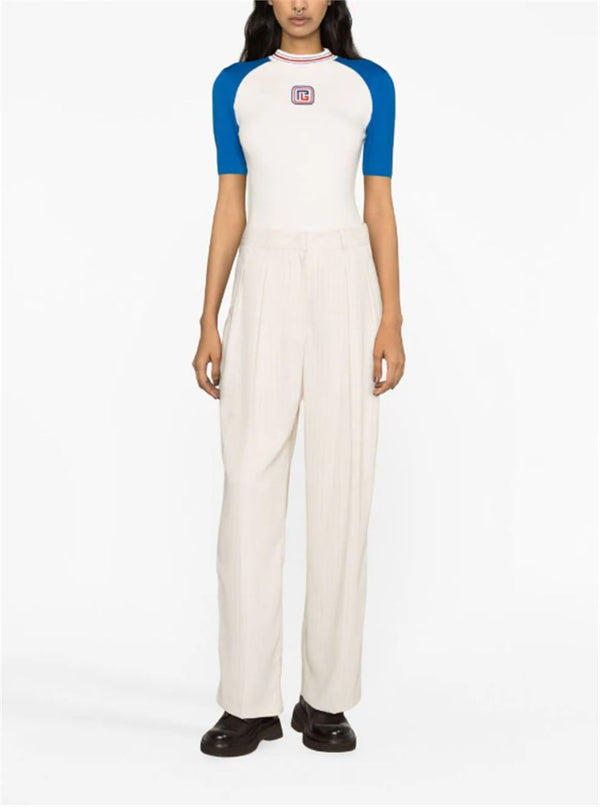 PB EMBROIDERED SHORT-SLEEVE T-SHIRT