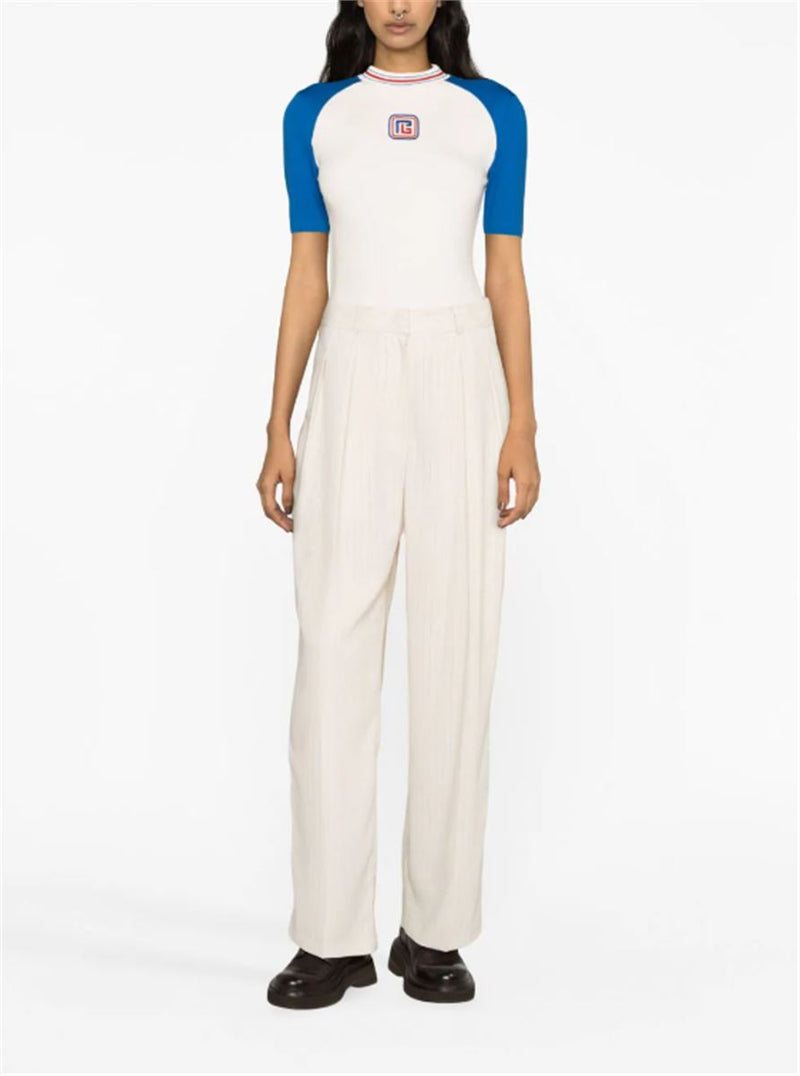 PB EMBROIDERED SHORT-SLEEVE T-SHIRT