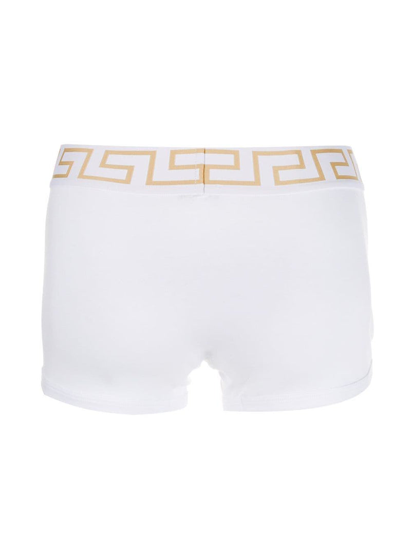 Medusa Greek Key waistband boxer shorts - Verso