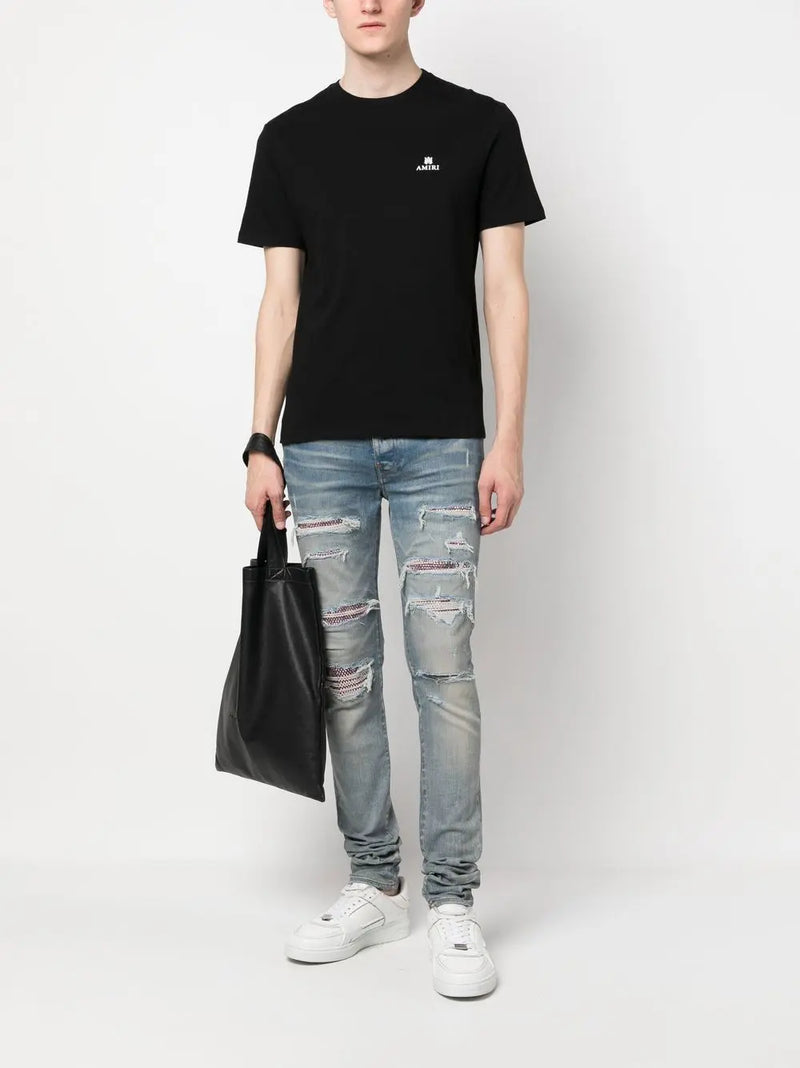 T-SHIRT MET LOGOPRINT