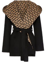 TOILE ICONOGRAPHE HOODED COAT