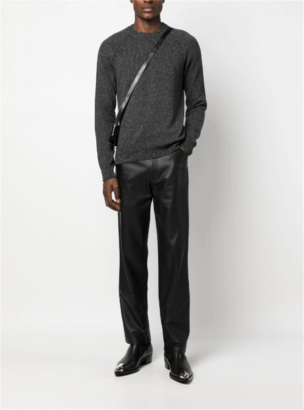 GRECA-TRIM CASHMERE JUMPER