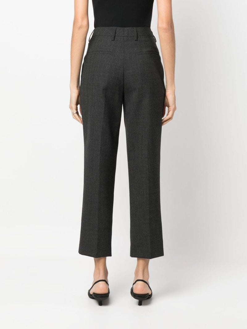 ZIP-POCKET CROPPED TROUSERS
