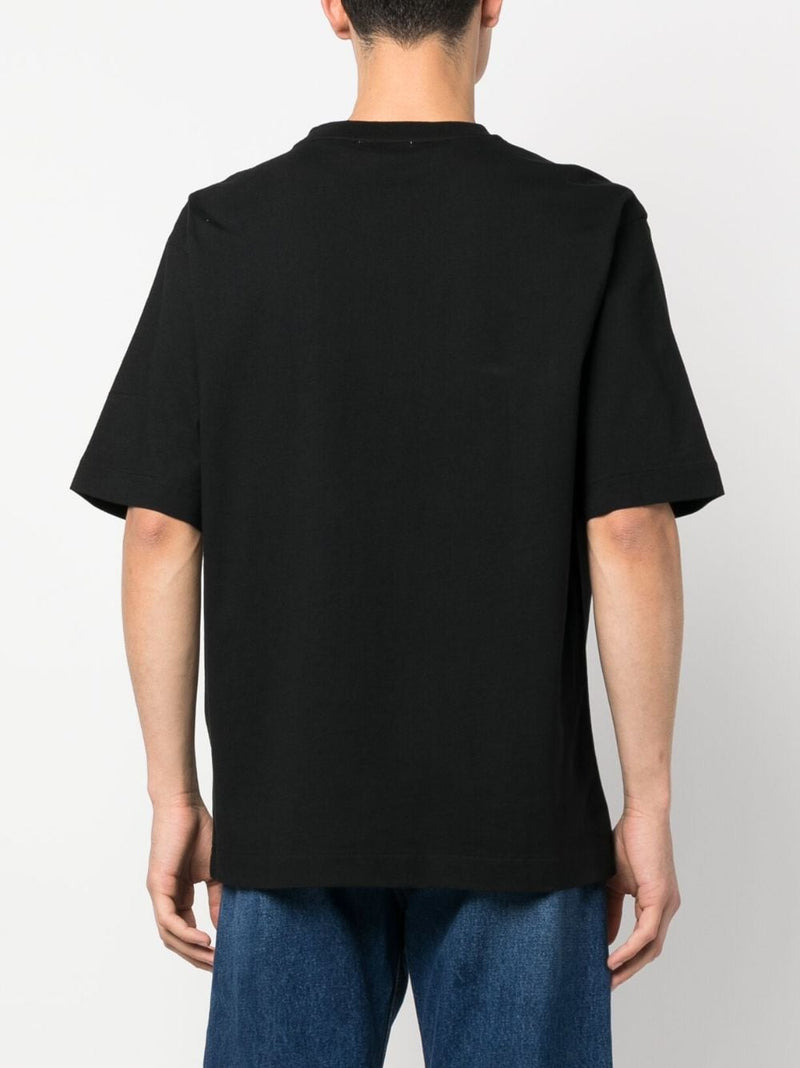 OFF STAMP-PRINT COTTON T-SHIRT