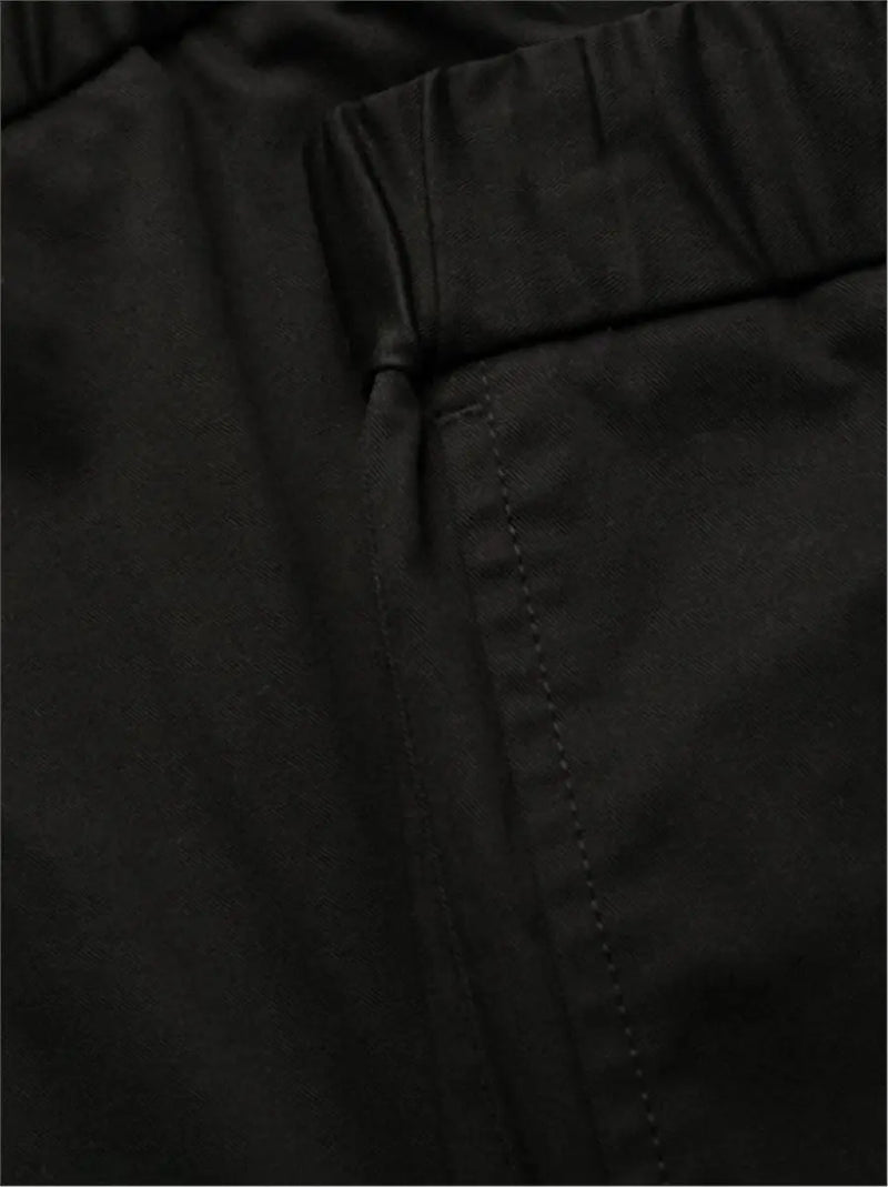 LOGO-PATCH DRAWSTRING CHINOS