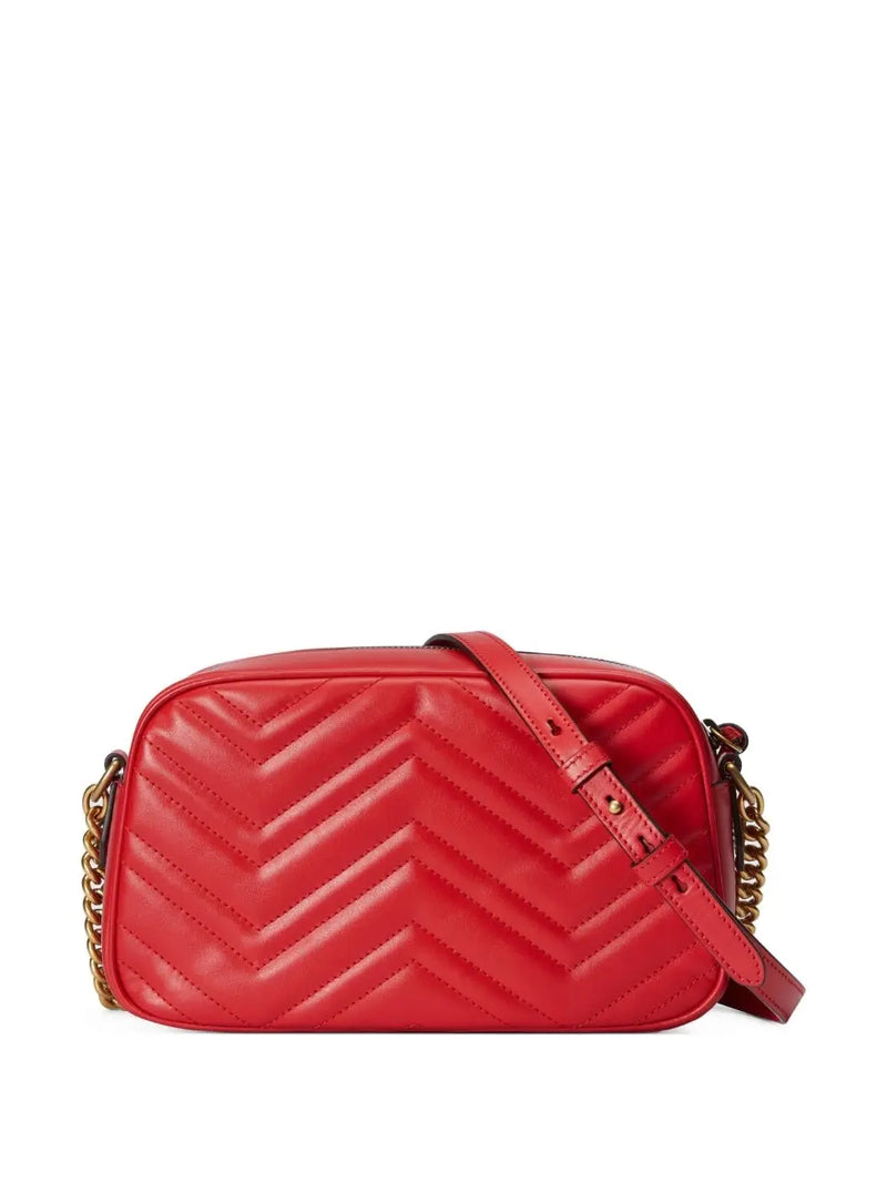 GG-LOGO MATELASSÉ SHOULDER BAG